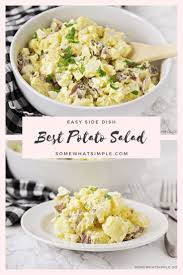 Easy Potato Salad Recipe Recipe Potato Salad Recipe Easy Recipes Easy Salad Recipes