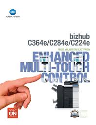 Download konica minolta bizhub 20. Saff Konica Minolta Bizhub C364e C284e C224e Brochure Sayfa 1 Created With Publitas Com