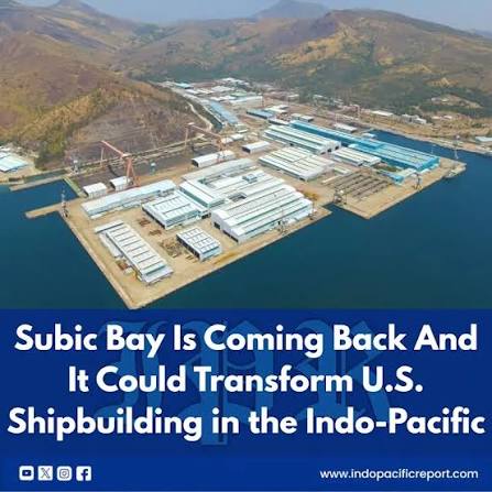 The revival of Subic Bay's shipbuilding industry represents more than an industrial investment; it could become a new pillar of Indo-Pacific maritime strategy. South Korea brings advanced shipbuilding expertise, the Philippines provides