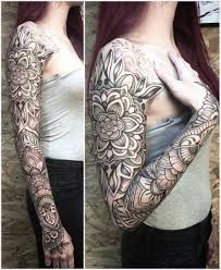 So, if you have decided to get a sleeve tattoo this year then make sure you check out these below sleeve tattoos designs for women. Trendy Tattoo Sleeve Women Geometric I Promise 43 Ideas Sleeve Tattoos For Women Mandala Tattoo Sleeve Sleeve Tattoos