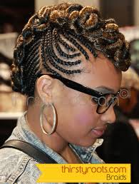 Spirited spirals stand out and make the woman. Short Hairstyles 2014 For Black Women