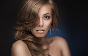 3,115 Brunette Woman Silky Hair Stock Photos