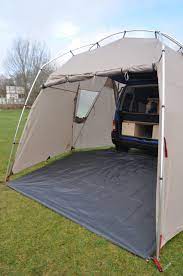 Vaude Drive Van Driveaway Rear Van Awning Amdro Alternative Camper Conversions Amenagement Camping Car Amenagement Camionnette Kangoo Amenage