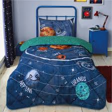 K D Solar System 2 Piece Comforter Set Blue Big W