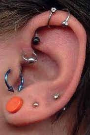 The One At The Top Ear Piercings Cartilage Top Ear Piercing Cartilage Piercing