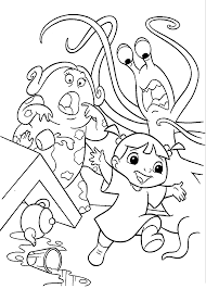 So grab your crayons, find the movie and color away! Https Coloring 4kids Com Monster Inc Coloring Pages For Kids Printable Free