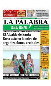 La Palabra Del Beni 02 De Mayo De 2017 By La Palabra Del Beni Issuu