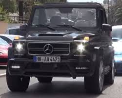 Listen To The Roar Of This Mercedes Benz G500 Cabriolet Mercedes Benz G500 Benz G500 Cabriolets