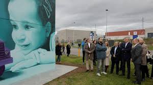 Rueda inaugura el aparcamiento de camiones del polígono de San Cibrao, con  más de 11.000 metros cuadrados