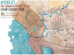 Animas river, apishapa river, arikaree river, arkansas river, beaver creek, big sandy creek, blue river, box elder creek, cache la poudre river, cherry creek, colorado river, dolores river, gunnison river, huerfano river, laramie river, little snake river. Lower Colorado River Map By Artist Sarah Uhl Fb Tohono Chul Tucson Az