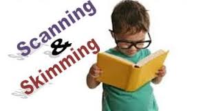 Scanning dalam kehidupan sehari hari. Membaca Scanning Skimming Tugas Dan Materi Kuliah