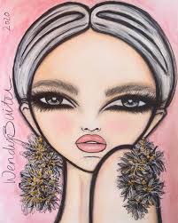 Wendy Buiter Op Instagram New La Vie En Rose Do You Love Pink As Much As I Do You Can Find This New Piece On Wendybuite Art Wallpaper Art La Vie