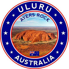 Uluru Ayers Rock Australia Circle Ayers Rock Australia Rock Australia