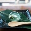 Coconut pandan agar agar layered jelly cake (agar agar santan lapis). 1