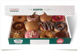 The chain has a rich history: Krispy Kreme Assorted Doughnuts 1 Dozen Mtc Only Called2serve Com