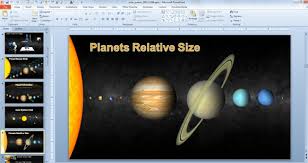 Nah kita sendiri hidup dan tinggal di galaksi bimasakti. Animasi Tata Surya Powerpoint Template Untuk Sains Amp Astronomi Presentasi