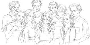 Very simple how to draw bella sawn twilight coloring pages for you which like this actress. 16 Twilight Saga Coloring Pages Ideas Coloring Pages Twilight Twilight Saga