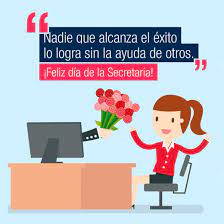 En este día de la secretaria quiero agradecerte por tu brillante desempeño, que pases un lindo día. Dia De La Secretaria Con El Noticiero Paraguay Facebook