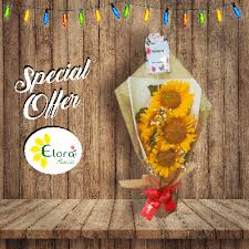 Manfaat bunga matahari baik biji dan minyaknya adalah untuk jantung, peradangan, anti penuaan, dll. Jual Hbm 020 Elora Florist