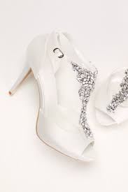 Crystal T Strap Peep Toe High Heel Sparkling Wedding Shoes Wedding Shoes Elegant Wedding Shoes Bridal Shoes