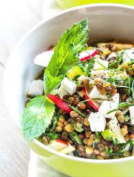 Stuttgartcooking Alb Linsen Salat Mit Schafskase Radieschen Apfel Salat Mit Schafskase Salat Radieschen Salat