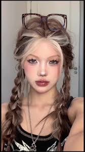 チアガール 化粧