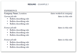 Updating Your Resume With Multiple Jobs At One Company The Prepary