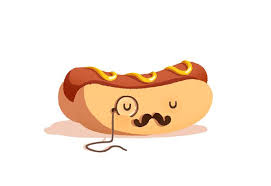 Hot Dog Cute Art Illustration Cute Illustration