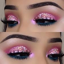 25 Einfache Glitzer Augen Makeup Ideen Make Up Augen Augen Make Up Kunst Glitzer Make Up