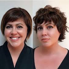 The extra height on top also distracts from the fullness of your jawline. 25 Trendy And Chic Short Hairstyles For Chubby Faces Short Haircut Com