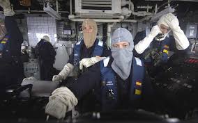 Why do Royal Navy personnel use those ...