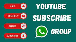 Youtube subscriber whatsapp group