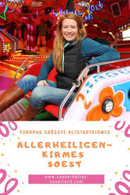 Unterwegs Auf Europas Grosster Altstadtkirmes Mit Der Moderatorin Janine Breuer Kolo Allerheiligenkirmes Soest Kirmes Soest Reiseblogger Reisen Mit Kindern