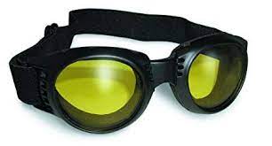 Paragon Motorcycle Goggles Yellow Tinted Lenses Frames Will Accommodate Prescription Lenses Soft Airy Foam For Goggles Prescription Lenses Motorcycle Goggles