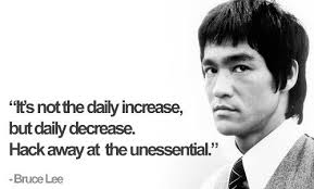 Hack Away at the Unessential