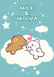 Wallpaper cave milk and mocha bears wallpaper. Milk And Mocha