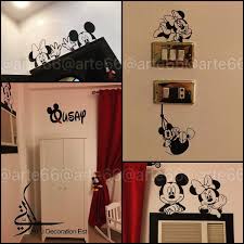 Arte On Twitter أطقم استكرات ميكي وميني ماوس ديكور غرف الأطفال