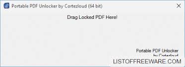 Descargar la última versión de free pdf password unlocker para windows. 15 Best Free Software To Unlock Pdf