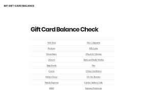 Thus hereby the article refers you to resolve your famous footwear gift card balance query by your own. My Gift Card Balance Reviews 1 Review Of Mygiftcardbalance Online Sitejabber