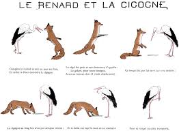 Von dem gebrauche der thiere in der fabel. Le Renard Et La Cigogne Fuchs Und Storch Medienwerkstatt Wissen C 2006 2021 Medienwerkstatt