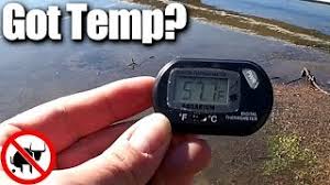 Check spelling or type a new query. Bank Fishermen Should Check Water Temperature Bank Fishing Tips Youtube