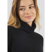 Cashmere Maglie Donna Conbipel Conbipel Dolcevita In Cashmere Donna Nero