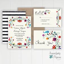 Colorful Mexican Inspired Wedding Invitation Destination Etsy Mexican Wedding Invitations Fiesta Wedding Invitations Destination Wedding Invitations