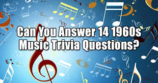 These are different from any creative writing. Quizfreak Can You Answer 14 1960s Music Trivia Questions