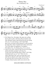 Oh, danny boy, the pipes, the pipes are calling from glen to glen, and down the mountain side. Abc Danny Boy Trillian Mit Edu Jc Music Abc Ireland Song 0016