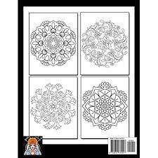 Easy beginner relaxing coloring pages. Buy 100 Easy Mandalas Relaxing Coloring Book For Adults Relaxation With Easy And Fun Stress Relieving Mandala Coloring Pages For Beginner Paperback October 28 2020 Online In Turkey B08m2hbg2t