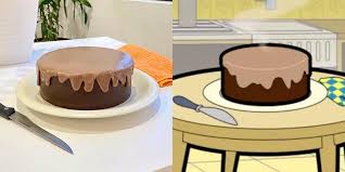 Masukkan 250g tepung kek dan kacau rata. Daripada Siri Animasi Jadi Realiti Netizen Teruja Untuk Cuba Kek Coklat Mr Bean Yang Sedap Ini