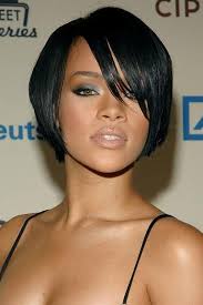 Short Black Natural Hair Styles Bing Images Short Hair Styles African American Chin Length Hair Rihanna Hairstyles