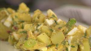 Norddeutscher Kartoffelsalat Mit Specksauce Und Kartoffelsalat Mit Eiersauce Rezepte Rezepte Verbraucher Kartoffelsalat Susskartoffel Salat Dill Rezepte