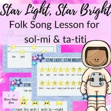 Star Light Star Bright Is A Great Folk Song To Teach Quarter And Eighth Notes Or Sol And In 2020 Elementary Music Classroom Elementary Music Class Education Bloggers